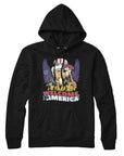 Welcome To America Sweatshirt Hoodie - Rocket Factory Apparel
